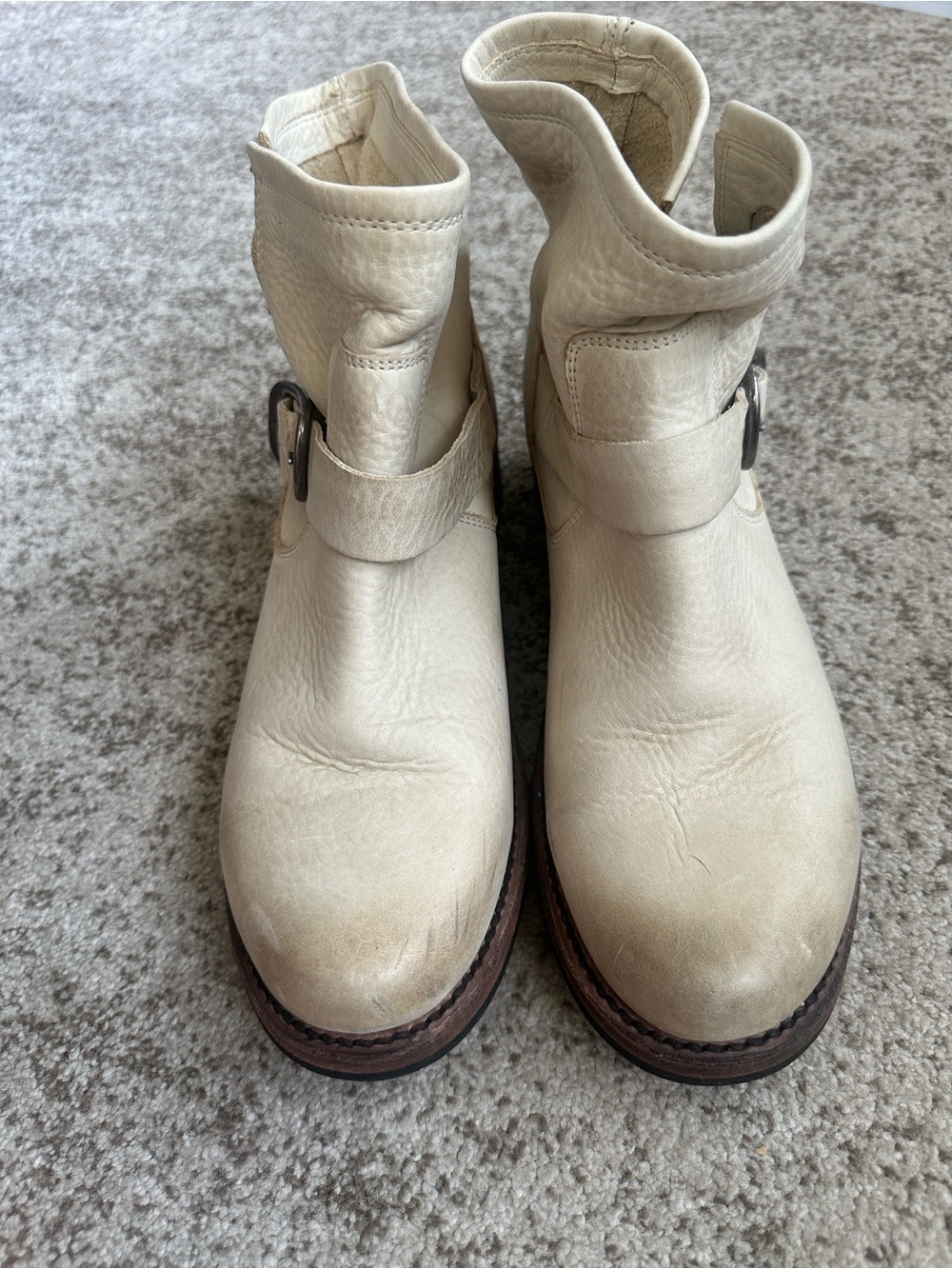 Frye Natalie Short Engineer Women’s Boots 9